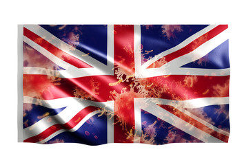 Covid-19 to Country flag United Kingdom