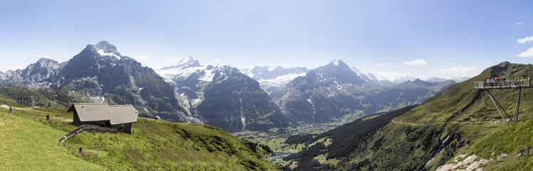 Obraz premium Paysage Alpes Suisse 