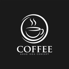 Coffee Logo Icon Design Vector