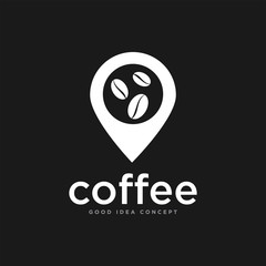 Obraz premium Coffee Logo Icon Design Vector