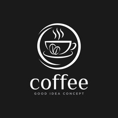 Coffee Logo Icon Design Vector
