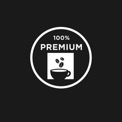 Coffee Logo Icon Design Vector