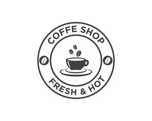 Coffee Logo Icon Design Vector