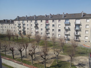 Fototapeta premium Paysage Reims