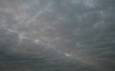 Obraz premium cloudy sky and billowing clouds