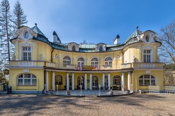 Fototapeta na wymiar Spa architecture of Marianske Lazne (Marienbad) - Czech Republic