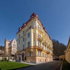 Spa architecture of Marianske Lazne (Marienbad) - Czech Republic
