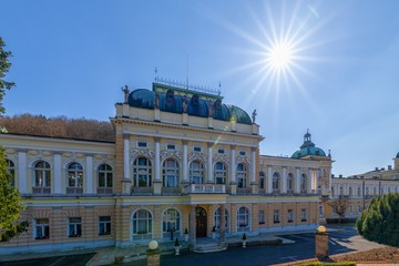 Spa architecture of Marianske Lazne (Marienbad) - Czech Republic