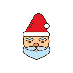 merry christmas santa claus character