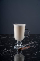 white chocolate on marble 