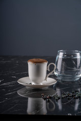 Turkish coffee stock photo