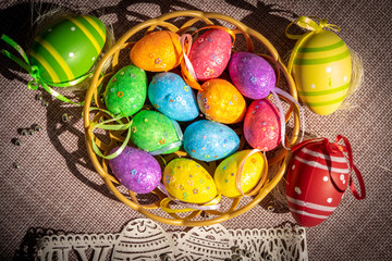 easter eggs decorations holiday celebration