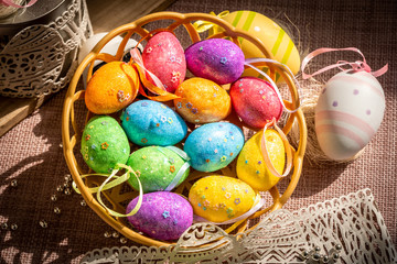 easter eggs decorations holiday celebration