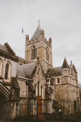 Fototapeta premium ireland buildings in dublin street photos