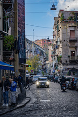 The beautiful city of Naples Italy
