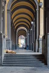 The beautiful city of Naples Italy