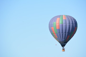 hot air balloon in the sky