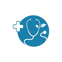 doctor stethoscope vector icon illustration design