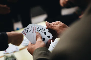 Gardinen Brücken card game  © tuelekza