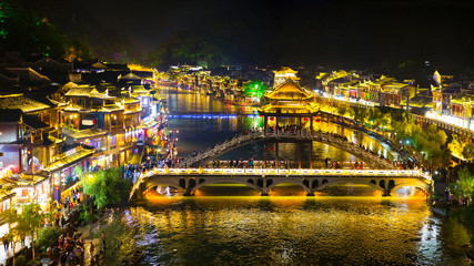 Fototapeta na wymiar Fenghuang Ancient Town
