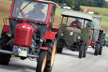  Oldtimer-Traktor-Treffen in Desselbrunn (Bezirk Vöcklabruck, Oberösterreich) - Vintage tractor...
