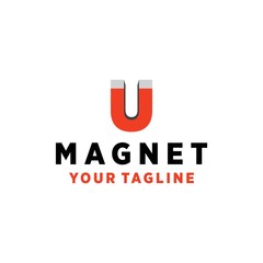 Magnet Logo Company and Vector