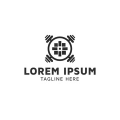 art physical fitness logo icon inspiration