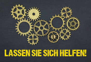Lassen Sie sich helfen!