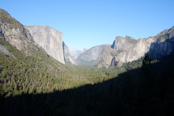 Tunnel View at Yosemite Valley