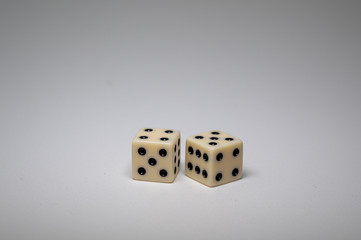 Plastic dice