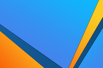 Modern material design, color paper composition, abstract banner and background.