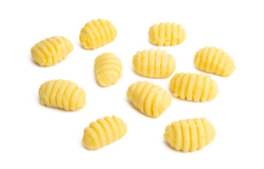 Fototapeta na wymiar potato gnocchi isolated