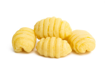 potato gnocchi isolated
