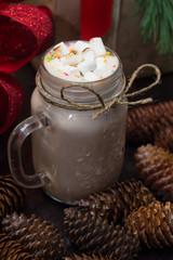 milkshake with marshmallows