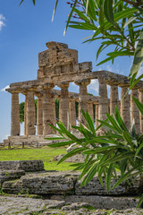 Temple of Athena in Paestum Italy