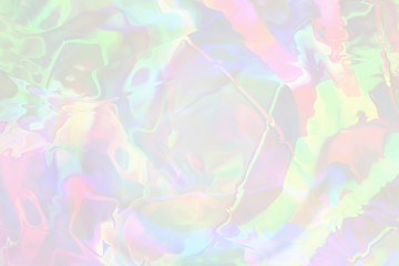 Obraz na płótnie Canvas Pastel colored holographic gradient background.