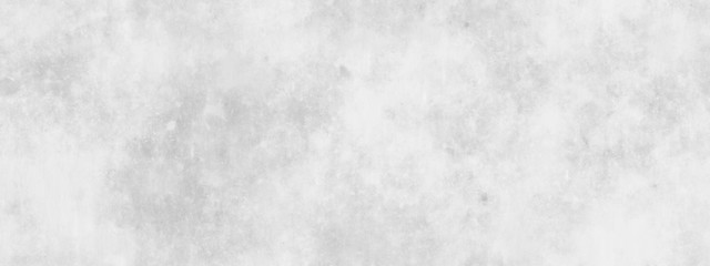 Plastered long panoramic concrete wall.