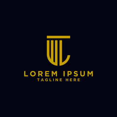 inspiring logo designs for companies from the initial letters of the WL logo icon. -Vectors
