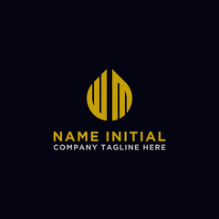 inspiring logo designs for companies from the initial letters of the WM logo icon. -Vectors
