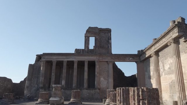 Italy, Naples, Sorrento, Vezuv, Vesuvius, Pompeii, 4K, log