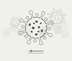 Coronavirus CoV 2019, SARS-Covid-2. Infographics.