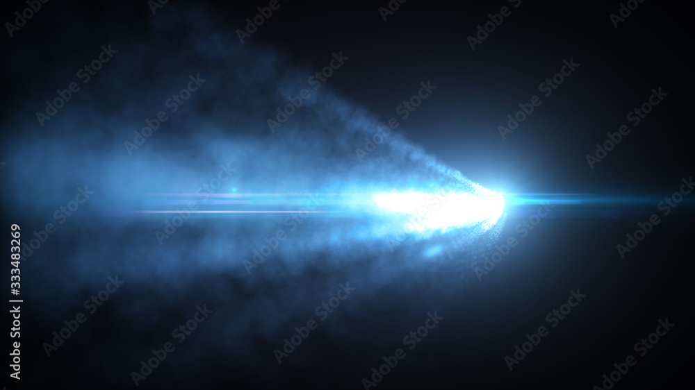 Poster abstract glowing light strokes background/ illustration of an abstract background with glowing 3d li