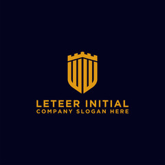 inspiring logo designs for companies from the initial letters of the WW logo icon. -Vectors