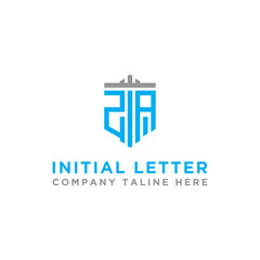 inspiring logo designs for companies from the initial letters of the ZA logo icon. -Vectors