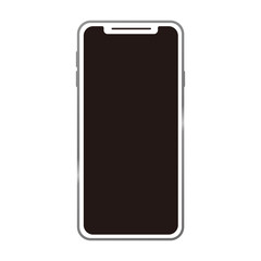 スマホのイラスト　縦位置