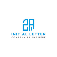 inspiring logo designs for companies from the initial letters of the ZA logo icon. -Vectors