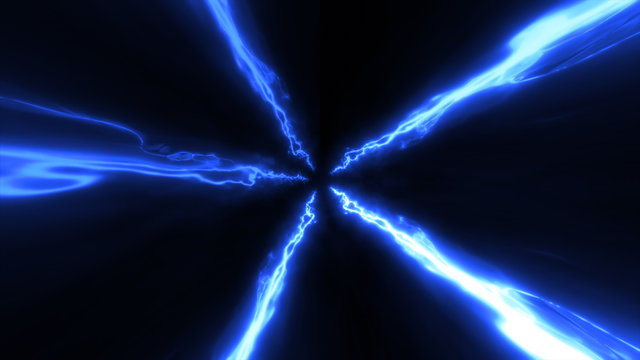 Dynamic Electric Arcs Action Fx Background/ Illustration of a comic manga dynamic distorted electric arc background with shining rays twitching