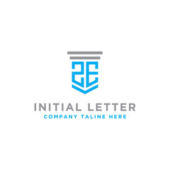 inspiring logo designs for companies from the initial letters of the ZE logo icon. -Vectors
