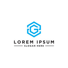 inspiring logo designs for companies from the initial letters of the ZG logo icon. -Vectors