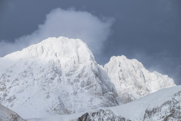 Fototapeta na wymiar Mount Gran Sasso D'Italia